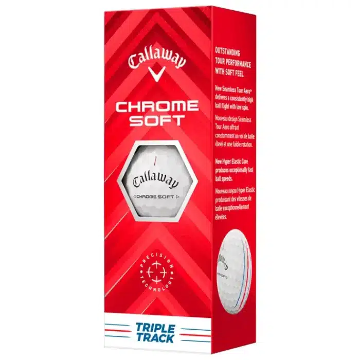 BALLE DE GOLF Chrome Soft Triple Track CALLAWAY 2024 – Image 6