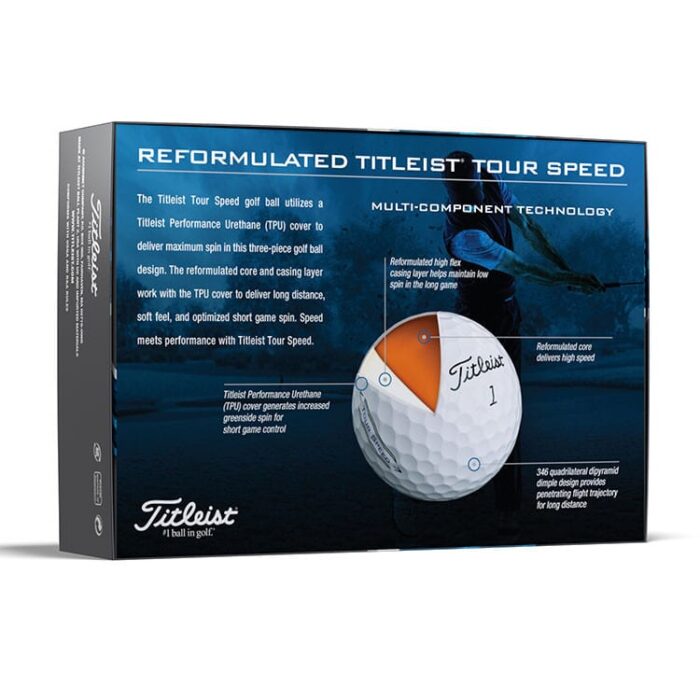 images Balle TITLEIST TOUR SPEED 2023 – Image 2