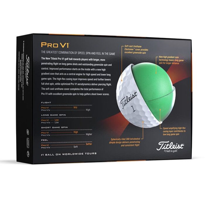 images Balle TITLEIST PRO V1 – Image 2