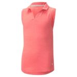 PUMA FILLE POLO SANS MANCHE
