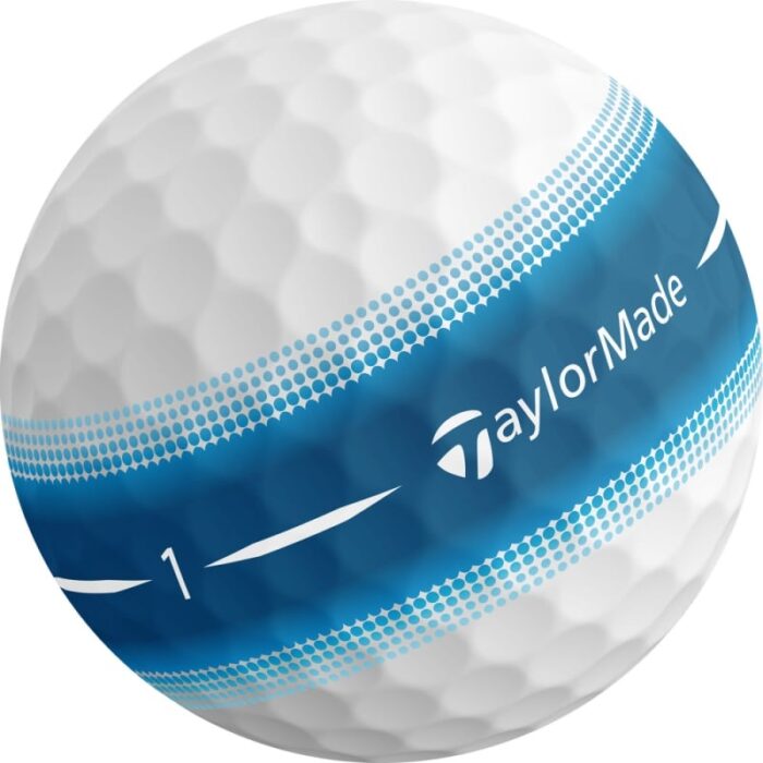 Balle TAYLOR MADE TOUR RESPONSE STRIPE BLEU – Image 2